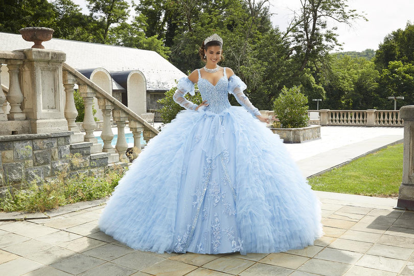 Vizcaya by Morilee Ruffle Tulle Quince Overskirt 89417