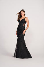 Ellie Wilde Trumpet Tulle Prom Dress EW34114