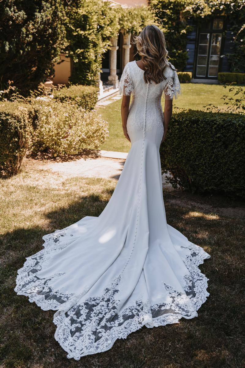 Allure Bridals Modest Dress M687