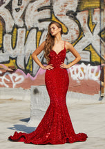 Portia and Scarlett Long Prom Dress PS21207