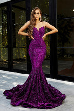 Portia and Scarlett Fit and Flare Prom Dress PS21208 - B