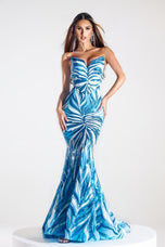 Portia and Scarlett Strapless Prom Dress PS22538