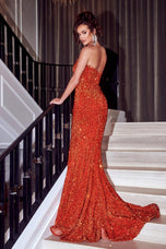 Portia and Scarlett  High Slit Prom Dress PS23407