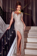 Portia and Scarlett Beaded Prom Dress PS23710C